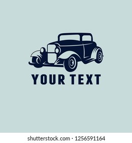 classic car vector illustration