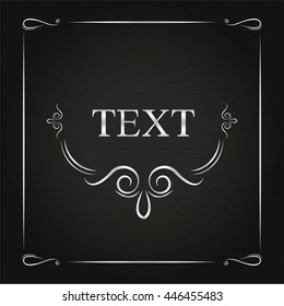 Classic card silver color