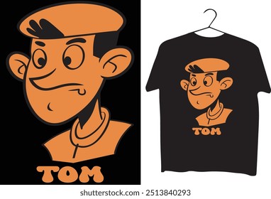 classic carton tom illustrator design.eps