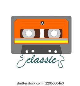 Classic cassette  vector for pattern