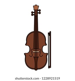 classic cello instrument icon