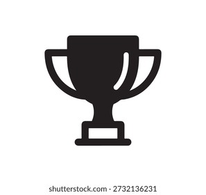 Ícone clássico da taça de troféus de campeão.