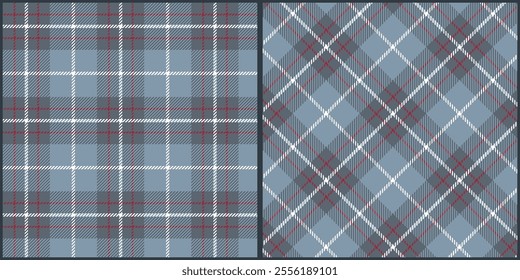 Classic checker buffalo plaid seamless pattern vector. Background graphic tartan check fashion design use for print, texture, cloth, fabric, flannel.