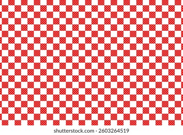 classic checkerboard pattern diamond cut, red, white Lumberjack or flanel pattern, paper pattern, seamless plaid pattern vector. Retro background fabric. Vintage checkered color geometric texture,
