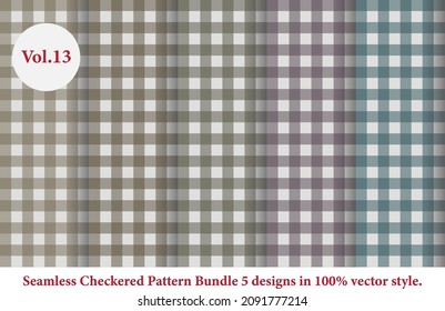 classic checkered pattern Vol.13,Argyle vector, which is tartan,Gingham pattern,Tartan fabric texture in retro style,abstract colored