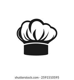 Classic Chef Hat Icon Design Template