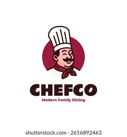 Classic Chef Mascot Logo Design