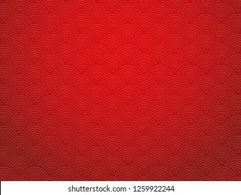 Classic Chinese background design, vector illustration.