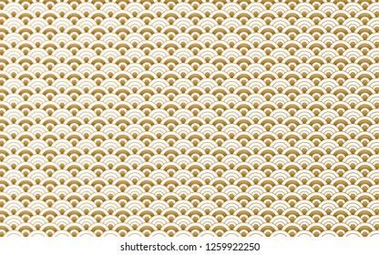 Classic Chinese background design, vector illustration.
