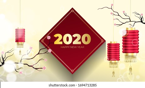 Classic Chinese new year background