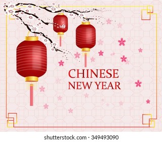 Classic Chinese new year background