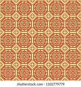 The Classic Chinese Seamless Background 