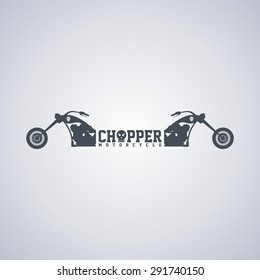 classic chopper motorcycle