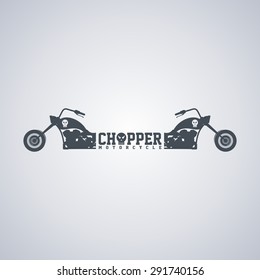 classic chopper motorcycle