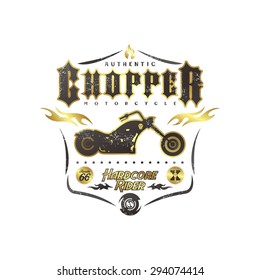 classic chopper motorcycle event