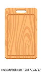 Classic chopping board vector illustration