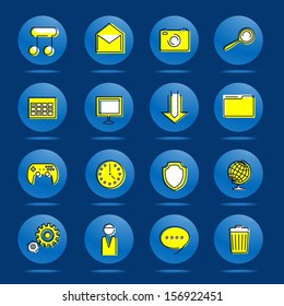 Classic circle icons