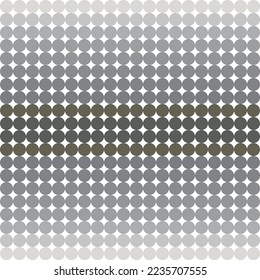 classic circle polkadot gradient gray color repeat seamless pattern wallpaper on white background