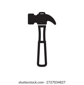 A classic claw hammer icon represents construction and tools.
