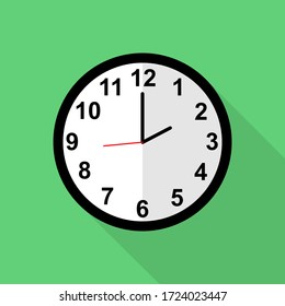 Classic clock icon, 2 o'clock