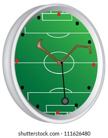 Classic clock isolated
