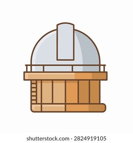 Classic coastal lighthouse structure with wooden base and glass lantern room