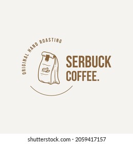 Classic Coffee Badge Logo Template
