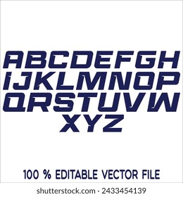 Classic college font. Vintage sport font in american style for football, baseball or basketball logos and t-shirt. Athletic department typeface, varsity style font. Vector