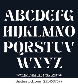 Fonte clássica da faculdade. Fonte esporte vintage em estilo americano para logotipos e camisetas de futebol, beisebol ou basquete. Tipo de face de departamento atlético, fonte de estilo varsity. Vetor