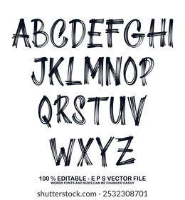Classic college font. Vintage sport font in american style for football, baseball or basketball logos and t-shirt. Athletic department typeface, varsity style font. Vector
