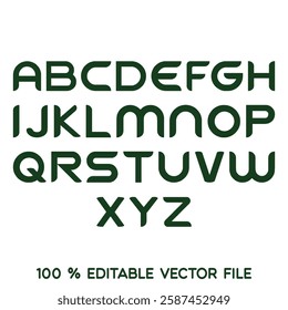 Classic college font. Vintage sport font in american style for football, baseball or basketball logos and t-shirt. Athletic department typeface, varsity style font. Vector