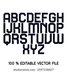 Classic college font. Vintage sport font in american style for football, baseball or basketball logos and t-shirt. Athletic department typeface, varsity style font. Vector