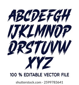 Classic college font. Vintage sport font in american style for football, baseball or basketball logos and t-shirt. Athletic department typeface, varsity style font. Vector