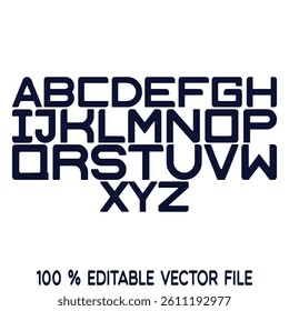 Classic college font. Vintage sport font in american style for football, baseball or basketball logos and t-shirt. Athletic department typeface, varsity style font. Vector