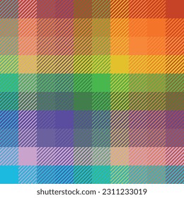 Classic color modern seamless pattern. Tartan is a traditional British plaid fabric used for printing shirts, fabrics, textiles, jacquard patterns, backgrounds, designs.