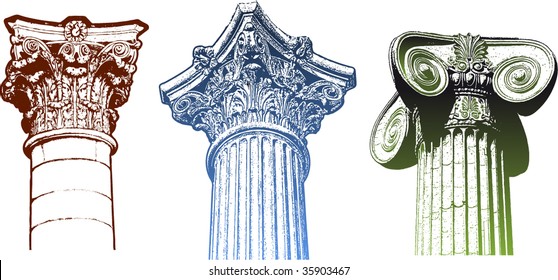 classic columns set