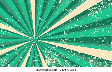 Classic comic retro background with grunge effect