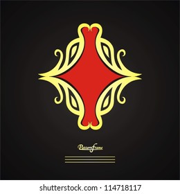 Classic cover design vector