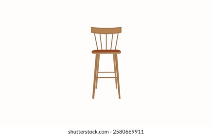 
Classic creative single chair design vector for use.