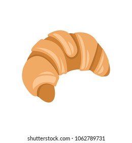 Classic Croissant Bread Illustration