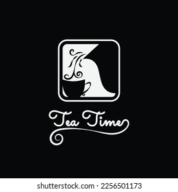 Classic cup of tea and teapot logo.
Perfect for cafe logos and tea or coffee shops. Also great for store logos, products, brands, signs etc.