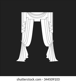classic curtains .