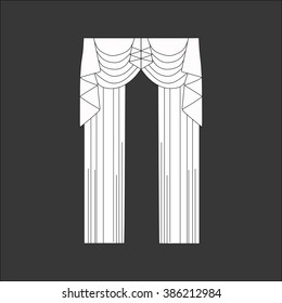 classic curtains.
