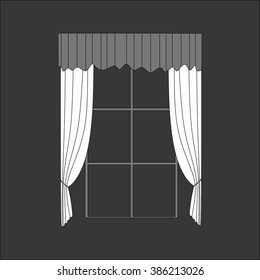 classic curtains.
