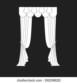 classic curtains . curtains . lambrequin 