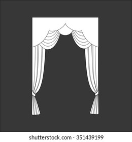 classic curtains . curtains . lambrequin