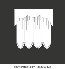 
classic curtains . curtains . lambrequin
