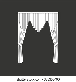 
classic curtains . curtains . lambrequin