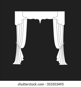 
classic curtains . curtains . lambrequin