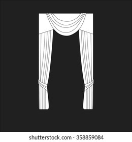 classic curtains . curtains . lambrequin